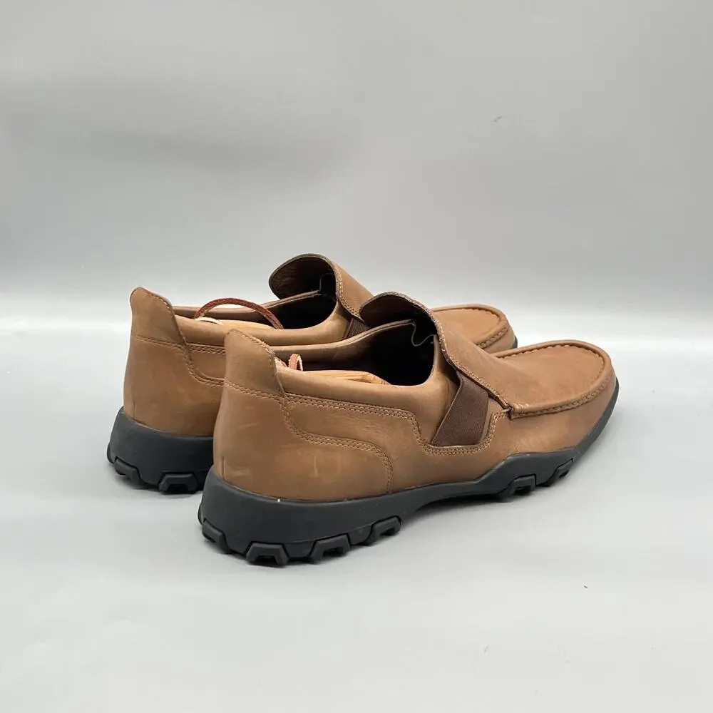 Cole Haan Shoes Mens 11 Brown Leather Slip On Loafers Casual Comfort Walking